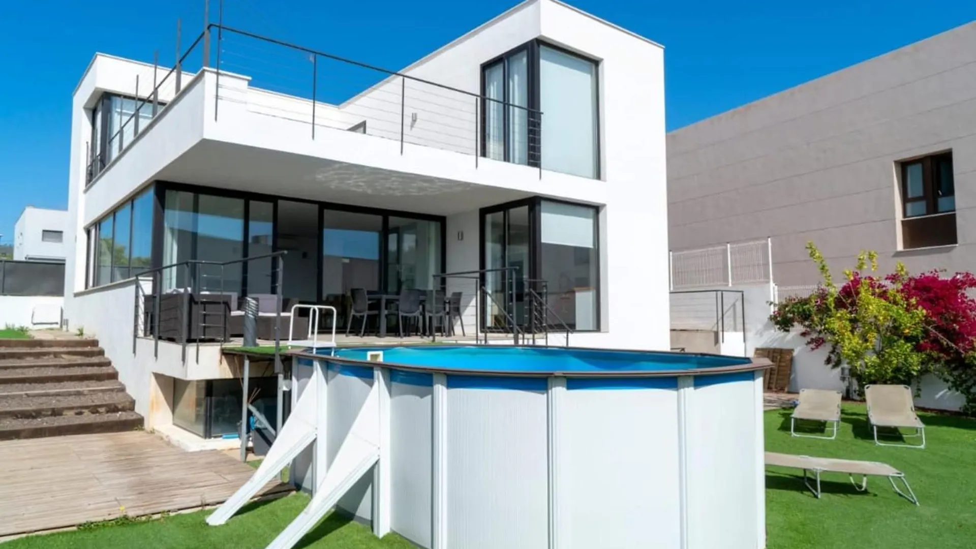 Moderna Villa Con Piscina En Palma De Mallorca Apartamento